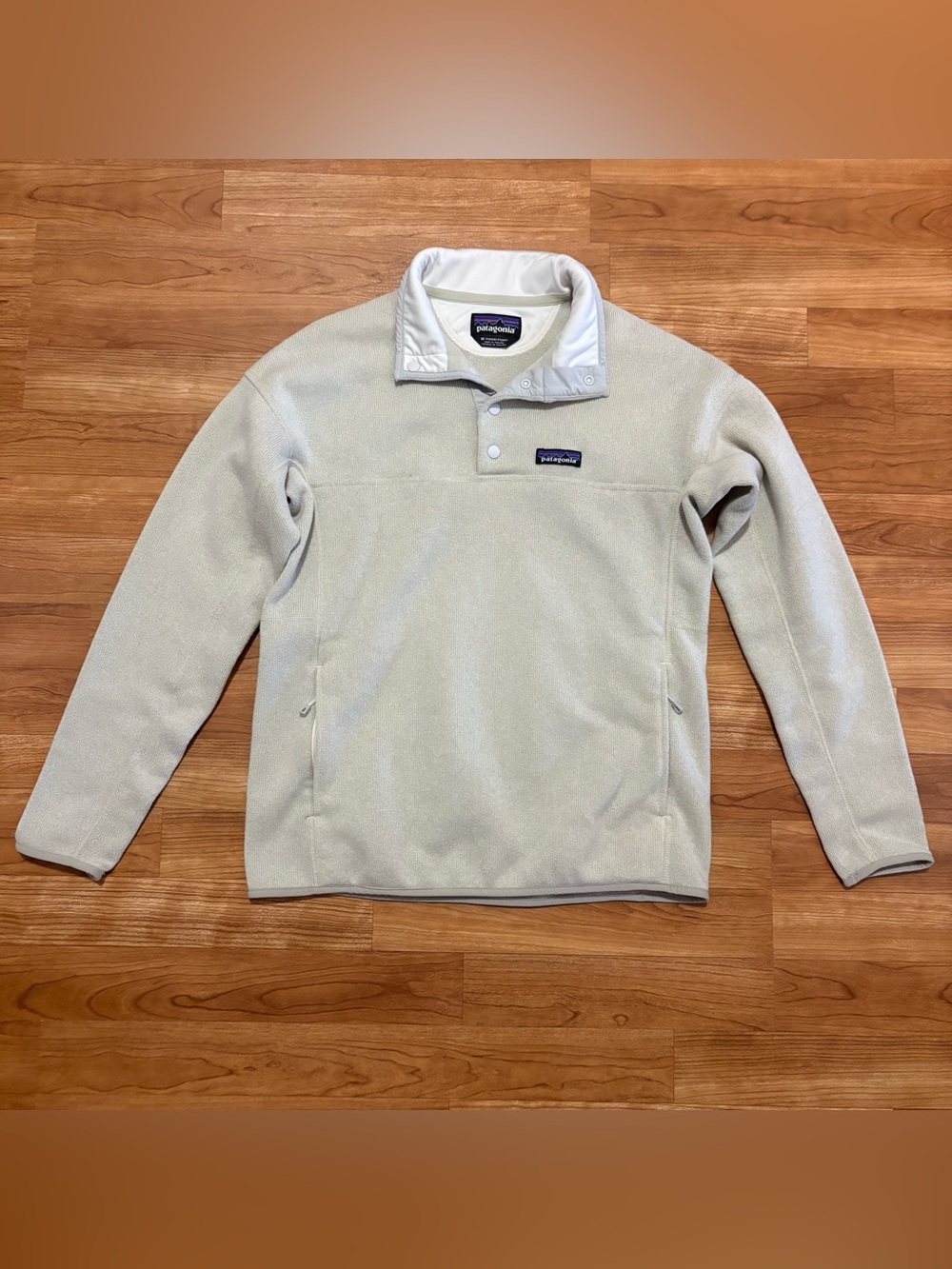 Patagonia Pullover Sweater Womens M Fleece‎ Synchilla Snap Warm Cozy Outdoor